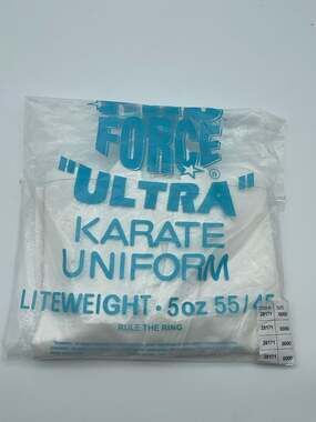 ProForce Ultra Lightweight 5oz Karate Uniform White Size 0000 Stock 28171
